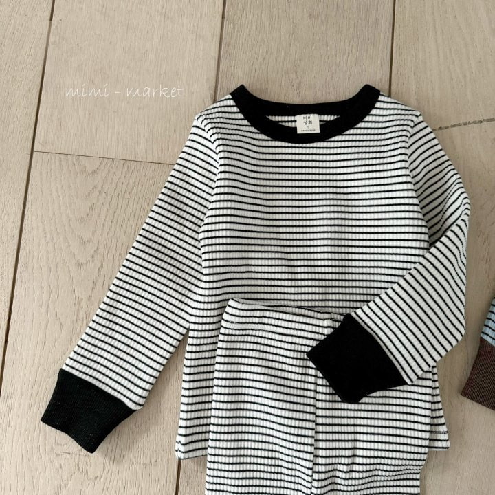 Mimi Market - Korean Baby Fashion - #babyootd - Stripe Easywear - 4