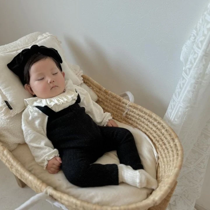 Mimi Market - Korean Baby Fashion - #onlinebabyboutique - Jeje Suspender Pants - 11