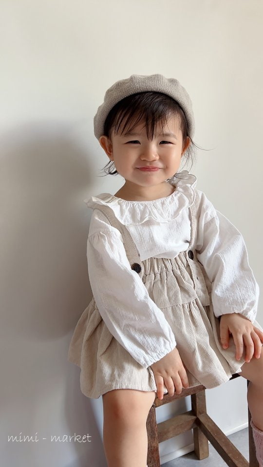 Mimi Market - Korean Baby Fashion - #onlinebabyshop - Corduroy Cancan Skirt - 7