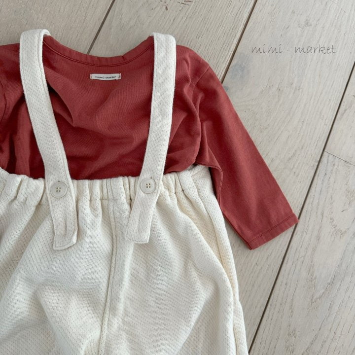 Mimi Market - Korean Baby Fashion - #onlinebabyshop - Bread Jumpsuit - 9