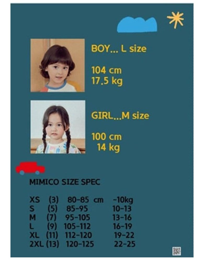 Mimico - Korean Children Fashion - #kidsshorts - Shape Collar Tee - 2