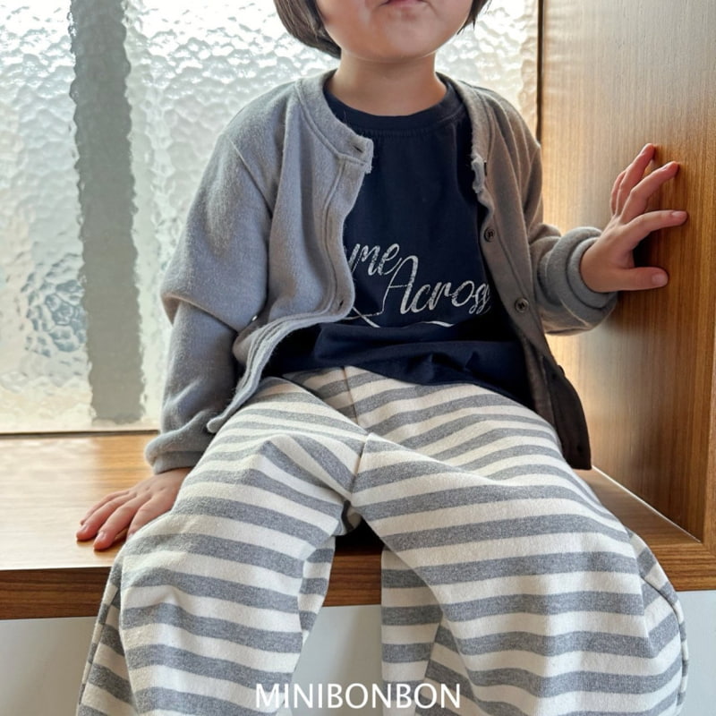 Mini Bongbong - Korean Children Fashion - #childofig - Across Tee - 7