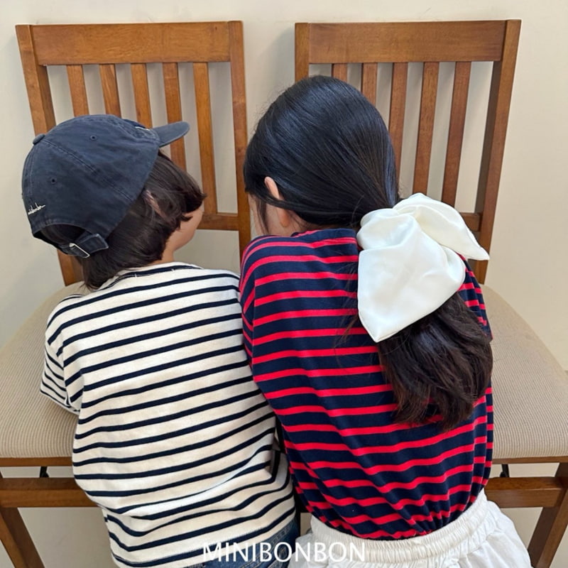 Mini Bongbong - Korean Children Fashion - #designkidswear - Sam Stripe Tee - 11