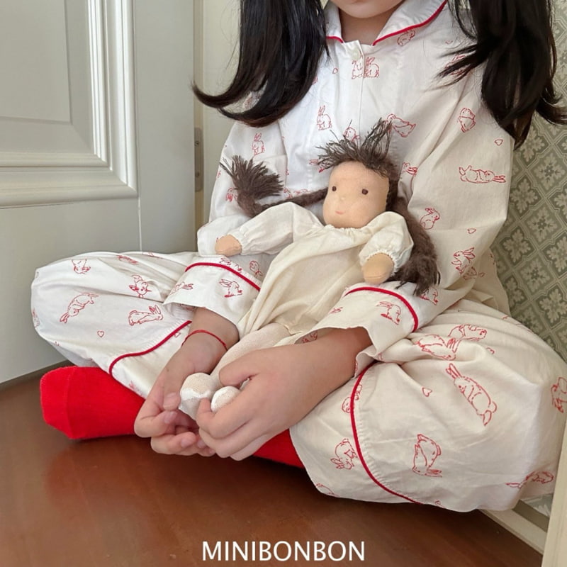 Mini Bongbong - Korean Children Fashion - #childrensboutique - Mountain Rabbit Pajamas - 4