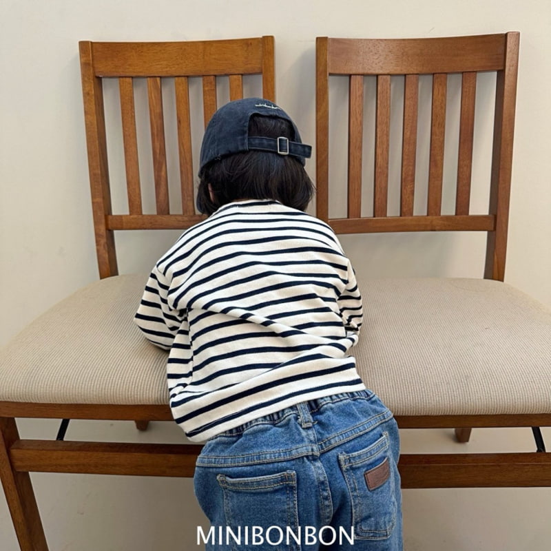 Mini Bongbong - Korean Children Fashion - #discoveringself - Core Denim Pants - 10