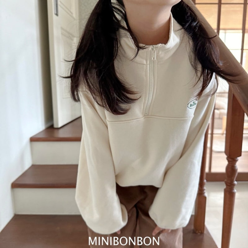 Mini Bongbong - Korean Children Fashion - #discoveringself - Udangtang Half Zip-up - 2