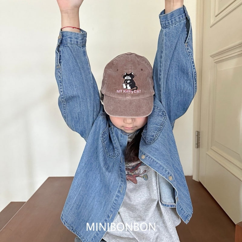 Mini Bongbong - Korean Children Fashion - #discoveringself - Kitty Cap - 9