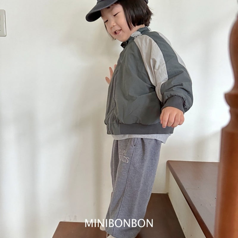 Mini Bongbong - Korean Children Fashion - #discoveringself - London Zip-up - 3