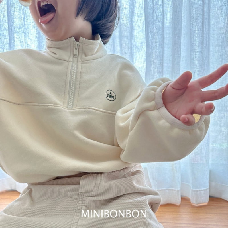 Mini Bongbong - Korean Children Fashion - #fashionkids - Udangtang Half Zip-up - 3