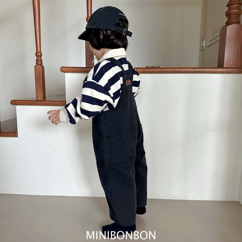 Mini Bongbong - Korean Children Fashion - #fashionkids - Explorer Suspender Pants - 12