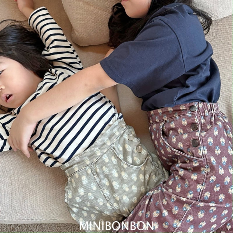 Mini Bongbong - Korean Children Fashion - #littlefashionista - Sam Stripe Tee - 2