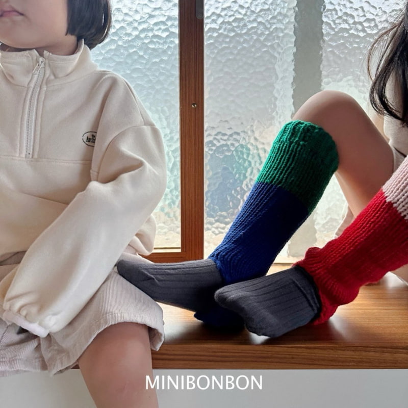 Mini Bongbong - Korean Children Fashion - #littlefashionista - Udangtang Half Zip-up - 8