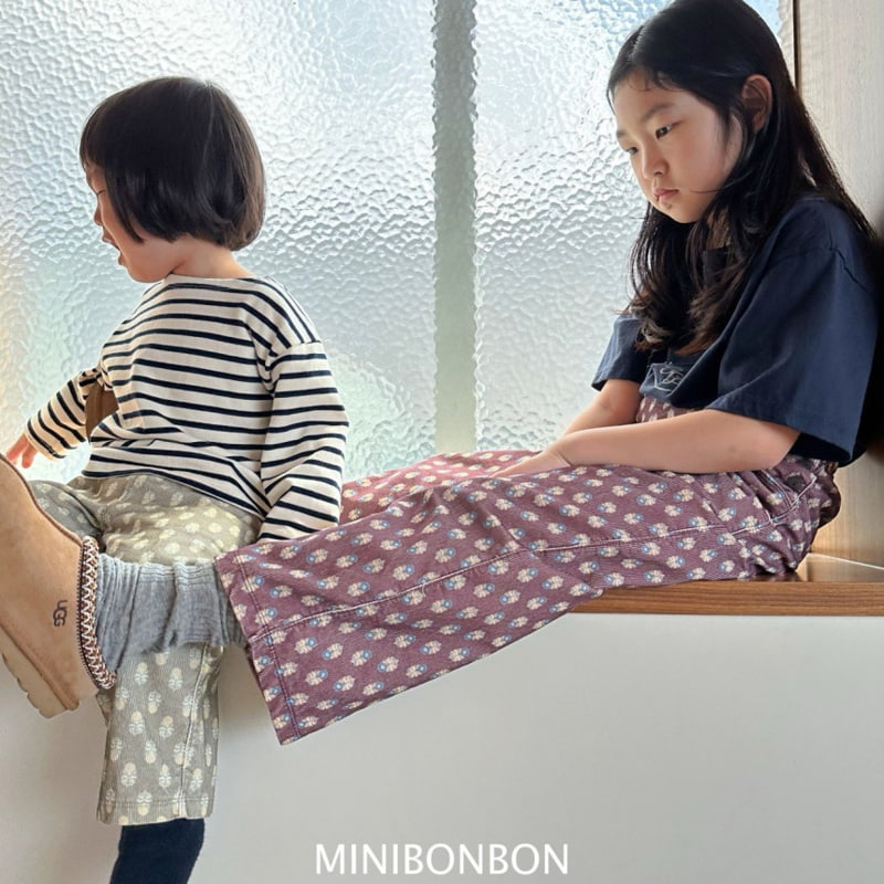 Mini Bongbong - Korean Children Fashion - #magicofchildhood - Sam Stripe Tee - 4