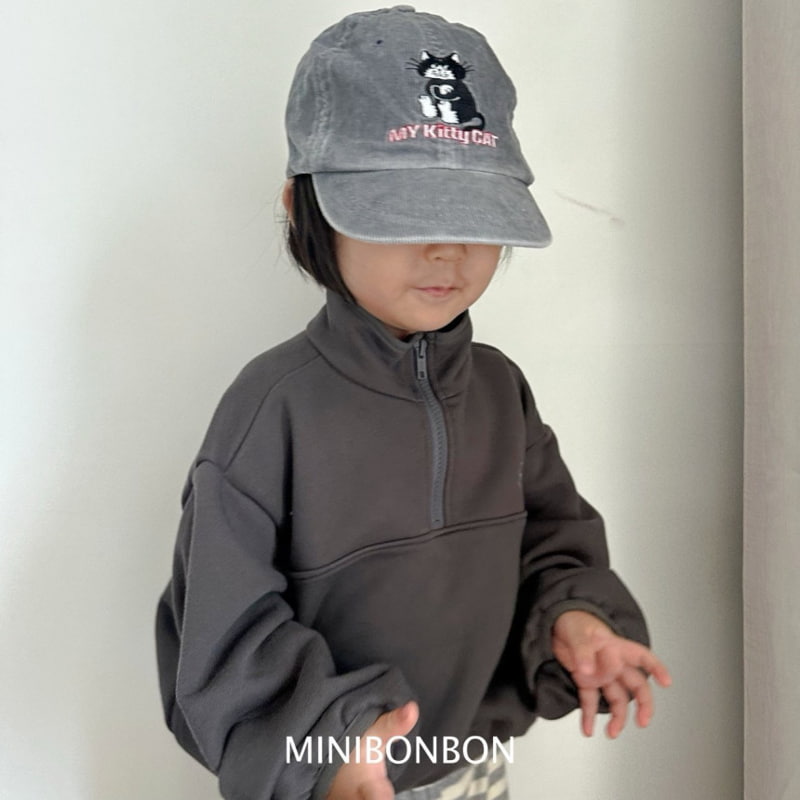 Mini Bongbong - Korean Children Fashion - #minifashionista - Kitty Cap - 4