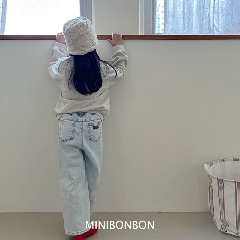 Mini Bongbong - Korean Children Fashion - #toddlerclothing - Core Denim Pants - 5