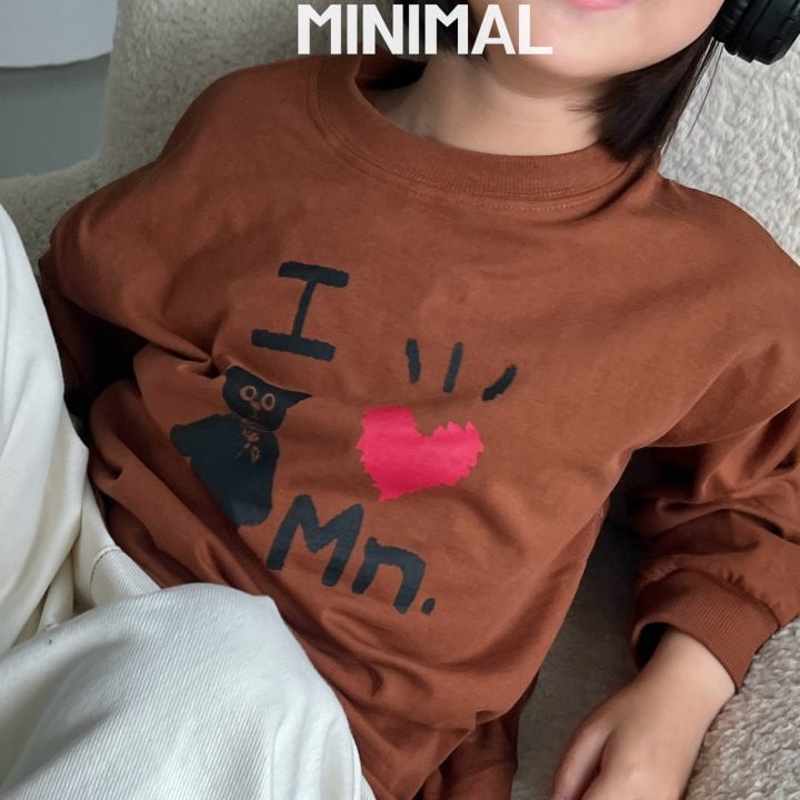 Minimal - Korean Children Fashion - #Kfashion4kids - Y2K I Love Tee - 11