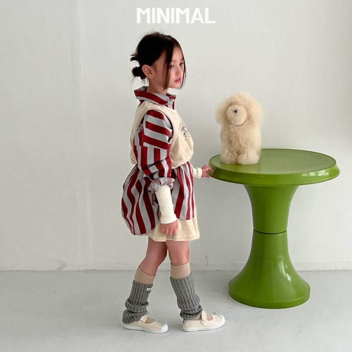 Minimal - Korean Children Fashion - #Kfashion4kids - Combi Embroidery Shirt - 9