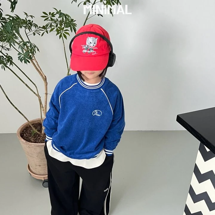 Minimal - Korean Children Fashion - #Kfashion4kids - Piping Terry Sweatshirts - 6