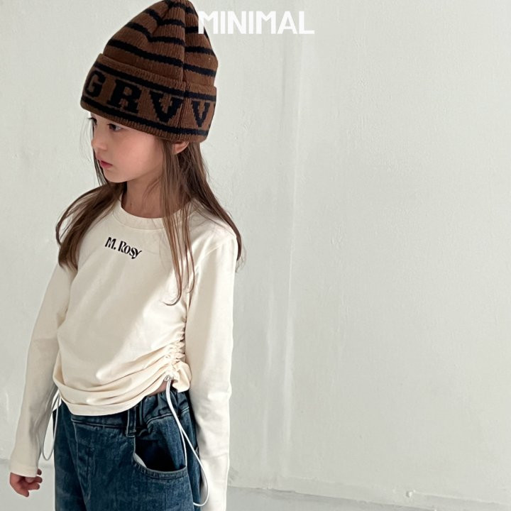 Minimal - Korean Children Fashion - #Kfashion4kids - Rosie Crop Tee - 5