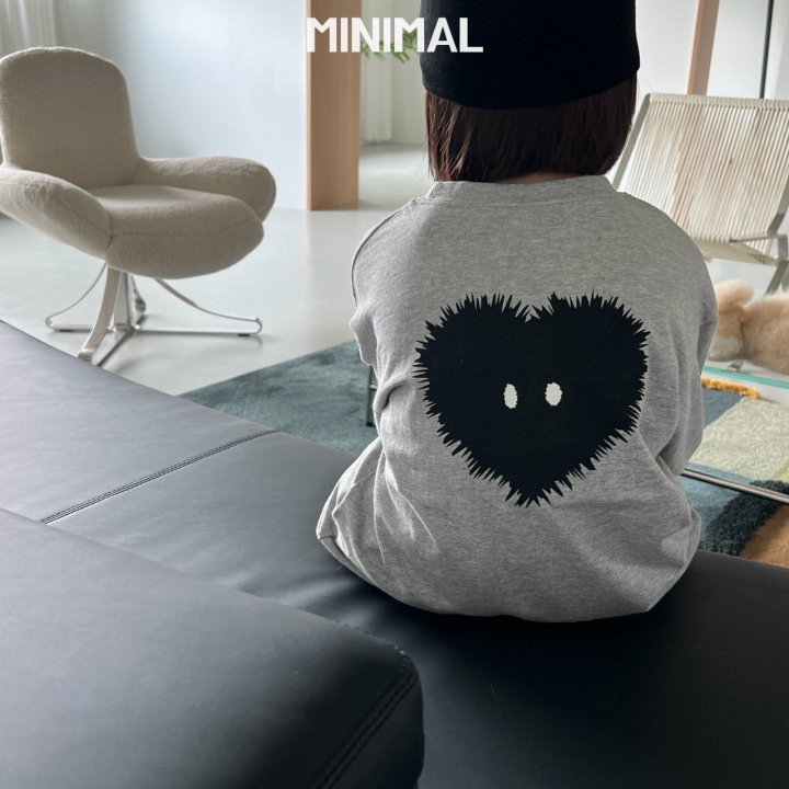 Minimal - Korean Children Fashion - #childofig - Mongchi Heart Tee - 7