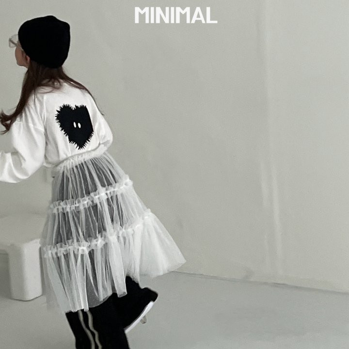 Minimal - Korean Children Fashion - #childofig - Mongchi Heart Tee - 8