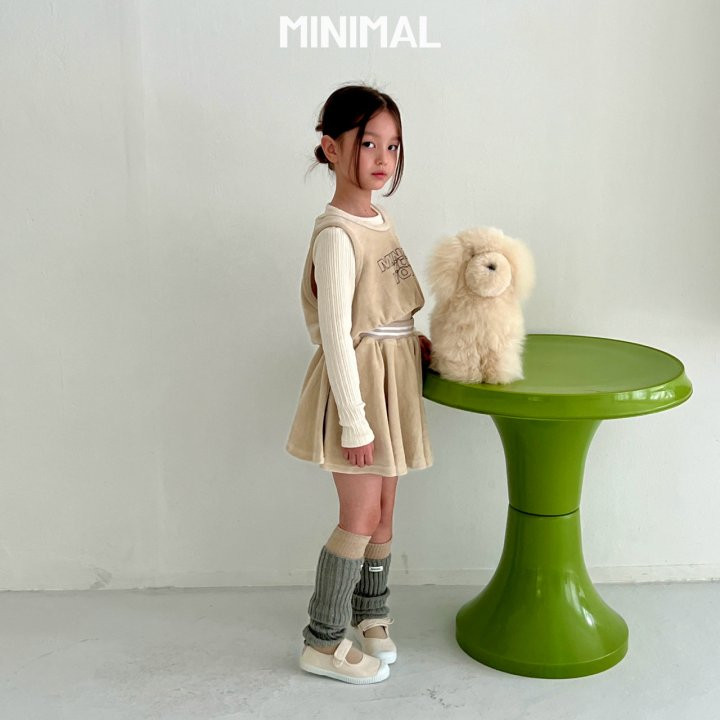 Minimal - Korean Children Fashion - #childrensboutique - Veloure Tennis Skirt - 5