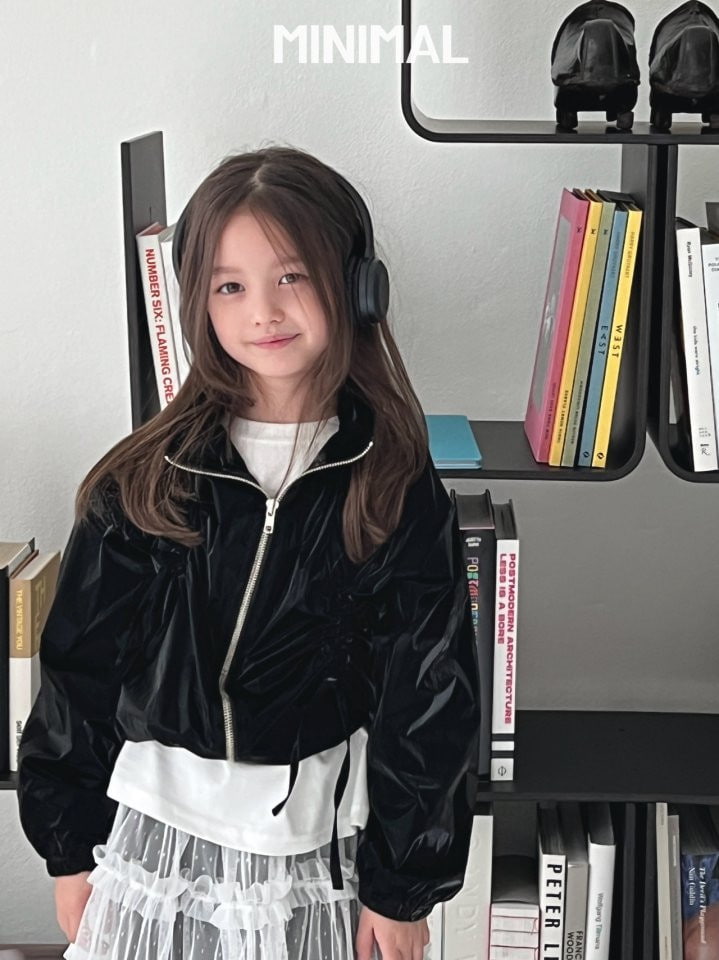 Minimal - Korean Children Fashion - #childrensboutique - Unique String Blouson - 6