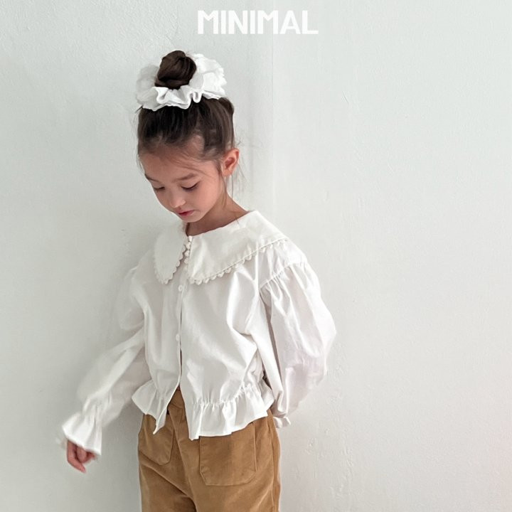 Minimal - Korean Children Fashion - #childrensboutique - Sailor Lace Blouse - 12