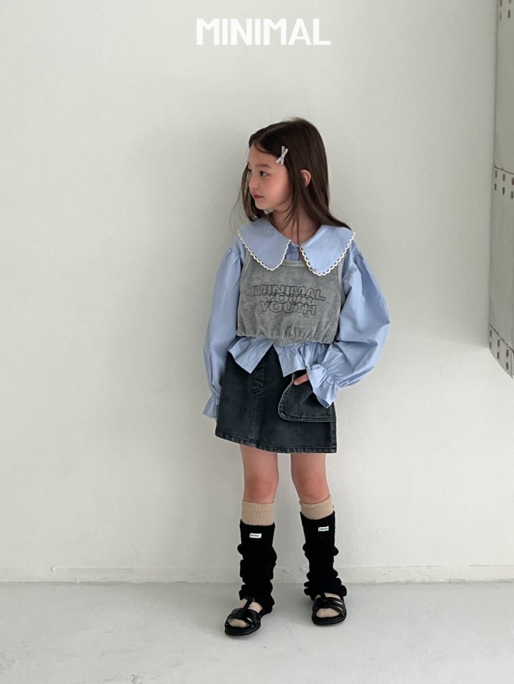 Minimal - Korean Children Fashion - #designkidswear - Veloure Bustier - 2