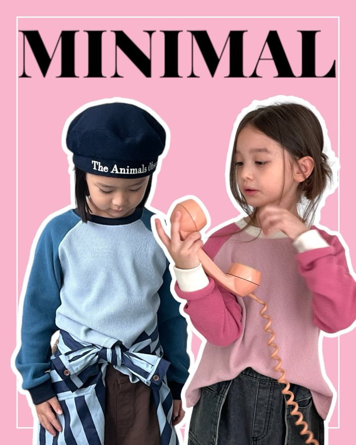 Minimal - Korean Children Fashion - #designkidswear - Waffle Tone Tee - 12