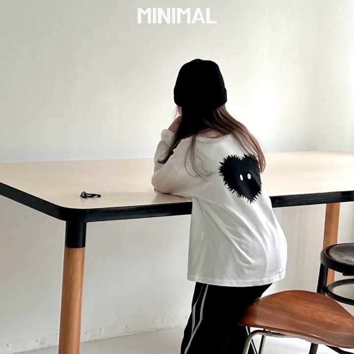 Minimal - Korean Children Fashion - #designkidswear - Mongchi Heart Tee - 10