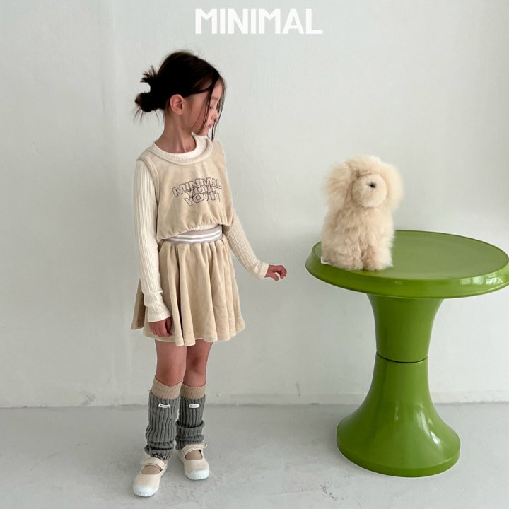 Minimal - Korean Children Fashion - #discoveringself - Veloure Tennis Skirt - 7