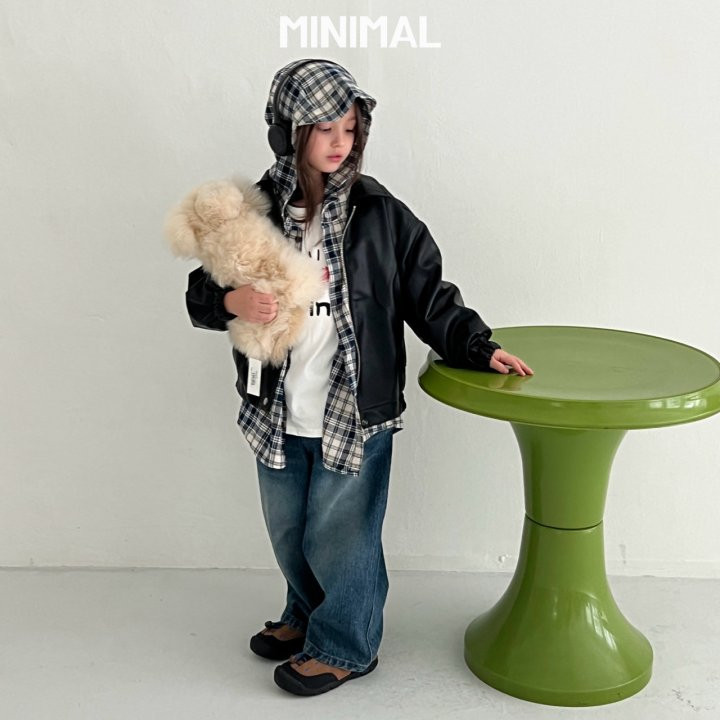 Minimal - Korean Children Fashion - #discoveringself - Leather Boy Jumper - 2