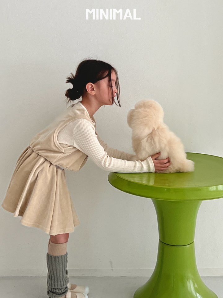 Minimal - Korean Children Fashion - #fashionkids - Veloure Tennis Skirt - 8