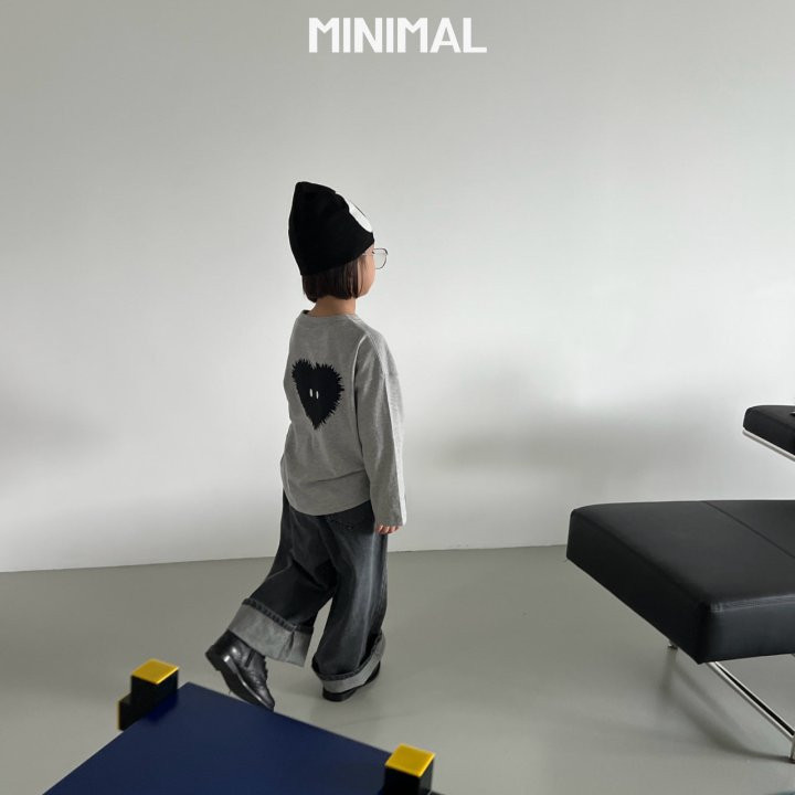 Minimal - Korean Children Fashion - #fashionkids - Mongchi Heart Tee - 12