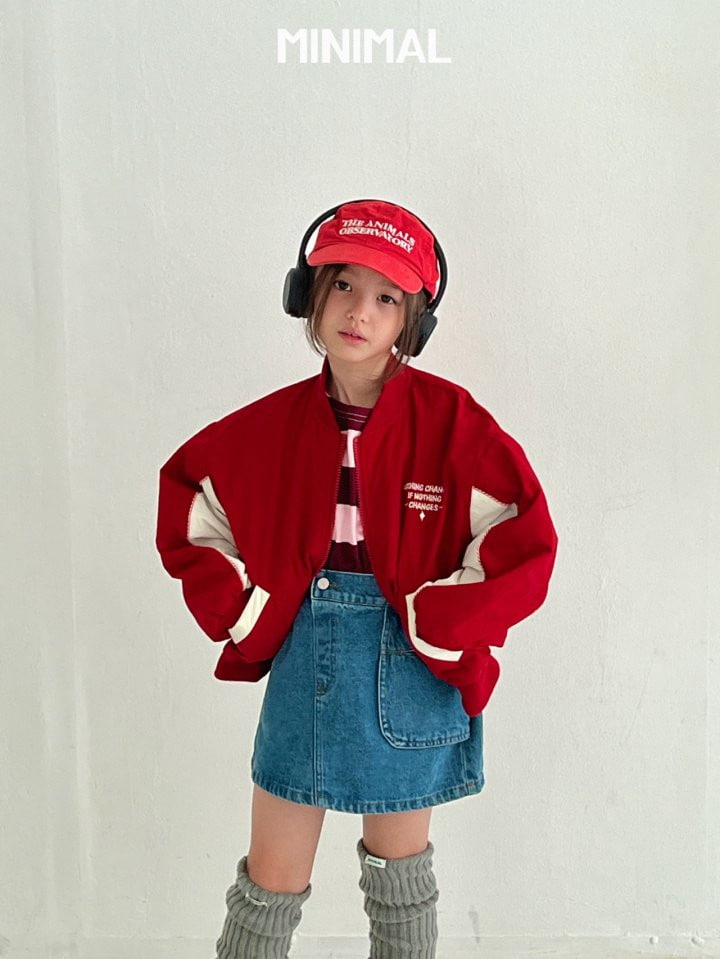 Minimal - Korean Children Fashion - #fashionkids - Pocket Denim Skirt - 8