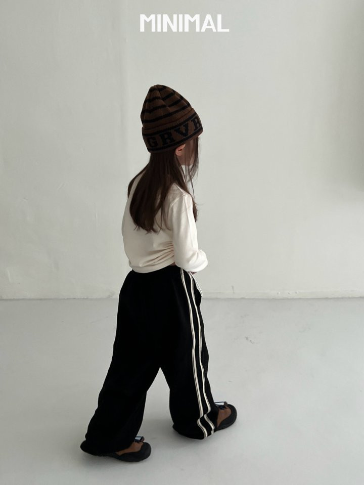 Minimal - Korean Children Fashion - #fashionkids - Line String Pants - 7