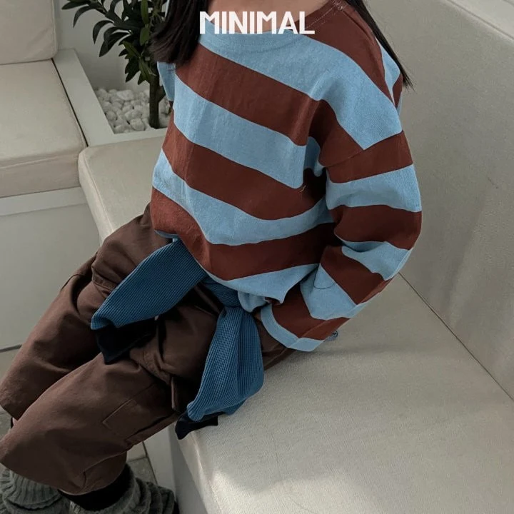 Minimal - Korean Children Fashion - #kidsshorts - Tom Stripe Tee - 12