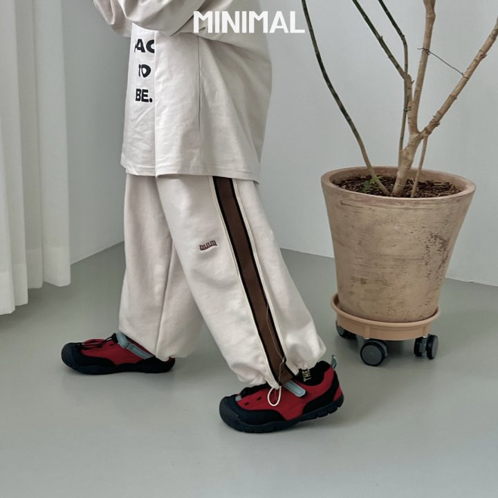 Minimal - Korean Children Fashion - #kidsstore - Line String Pants - 9