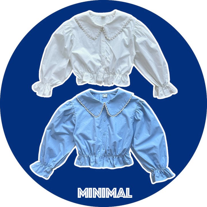 Minimal - Korean Children Fashion - #kidsstore - Sailor Lace Blouse