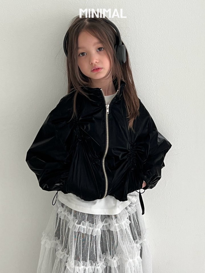 Minimal - Korean Children Fashion - #kidzfashiontrend - Unique String Blouson - 12