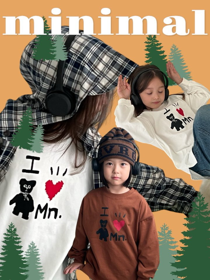 Minimal - Korean Children Fashion - #littlefashionista - Y2K I Love Tee - 12