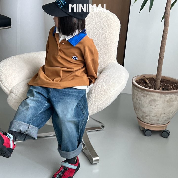 Minimal - Korean Children Fashion - #littlefashionista - Autumn Denim Pants - 7