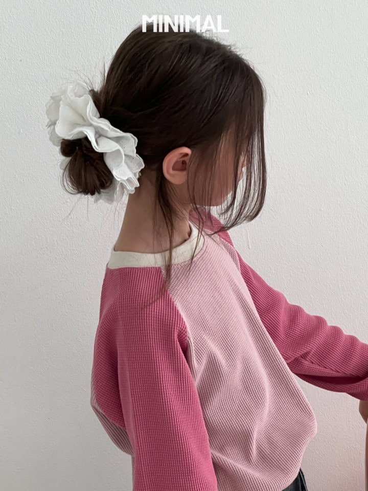 Minimal - Korean Children Fashion - #minifashionista - Waffle Tone Tee - 7