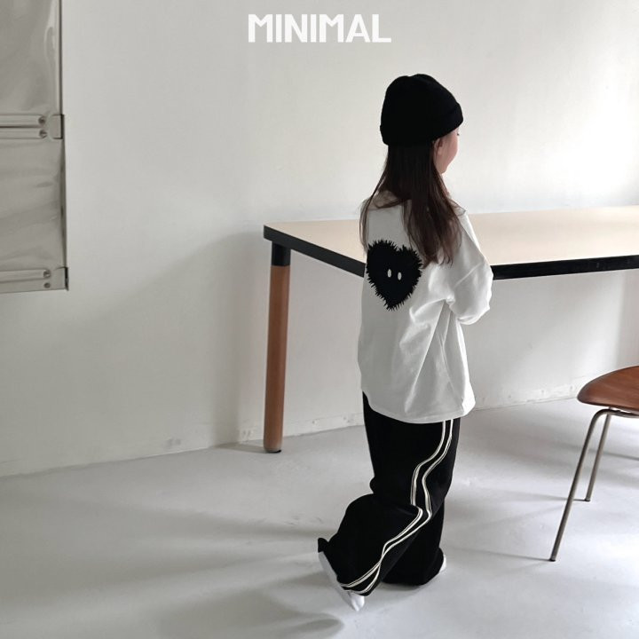 Minimal - Korean Children Fashion - #minifashionista - Mongchi Heart Tee - 5