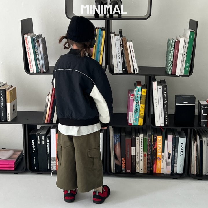 Minimal - Korean Children Fashion - #minifashionista - Combi Padding Jumper - 4