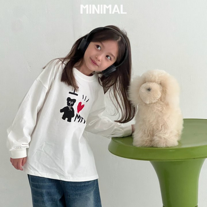 Minimal - Korean Children Fashion - #stylishchildhood - Y2K I Love Tee - 2