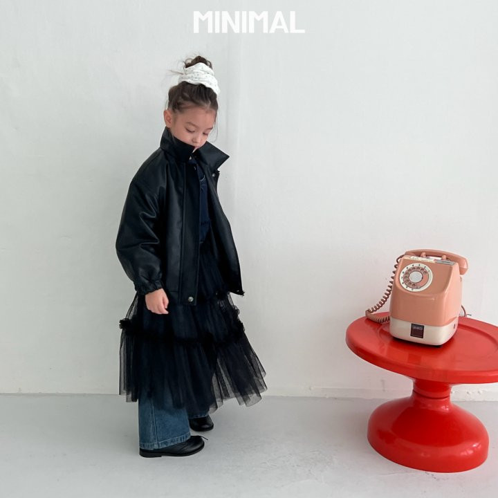 Minimal - Korean Children Fashion - #todddlerfashion - Leather Boy Jumper - 12