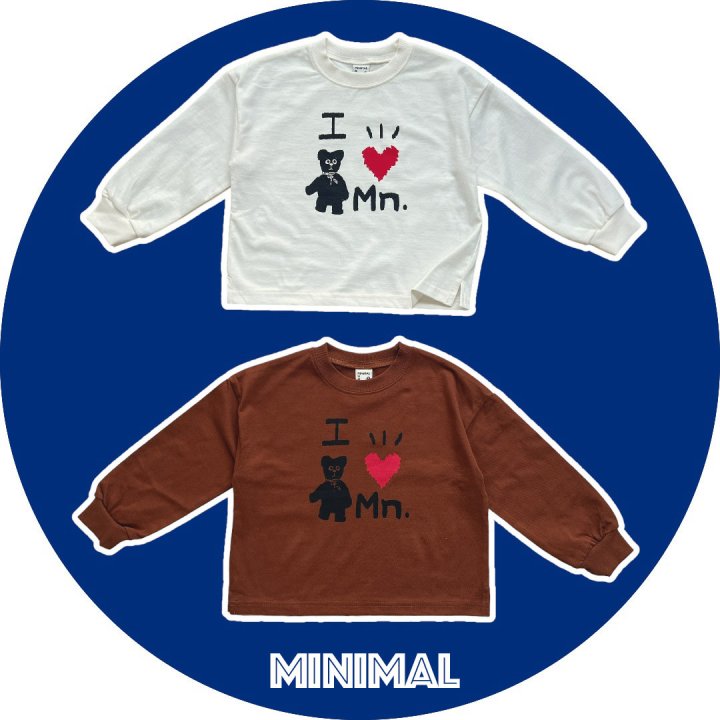 Minimal - Korean Children Fashion - #toddlerclothing - Y2K I Love Tee