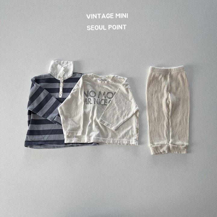 Minipoint - Korean Children Fashion - #littlefashionista - No More Tee - 5